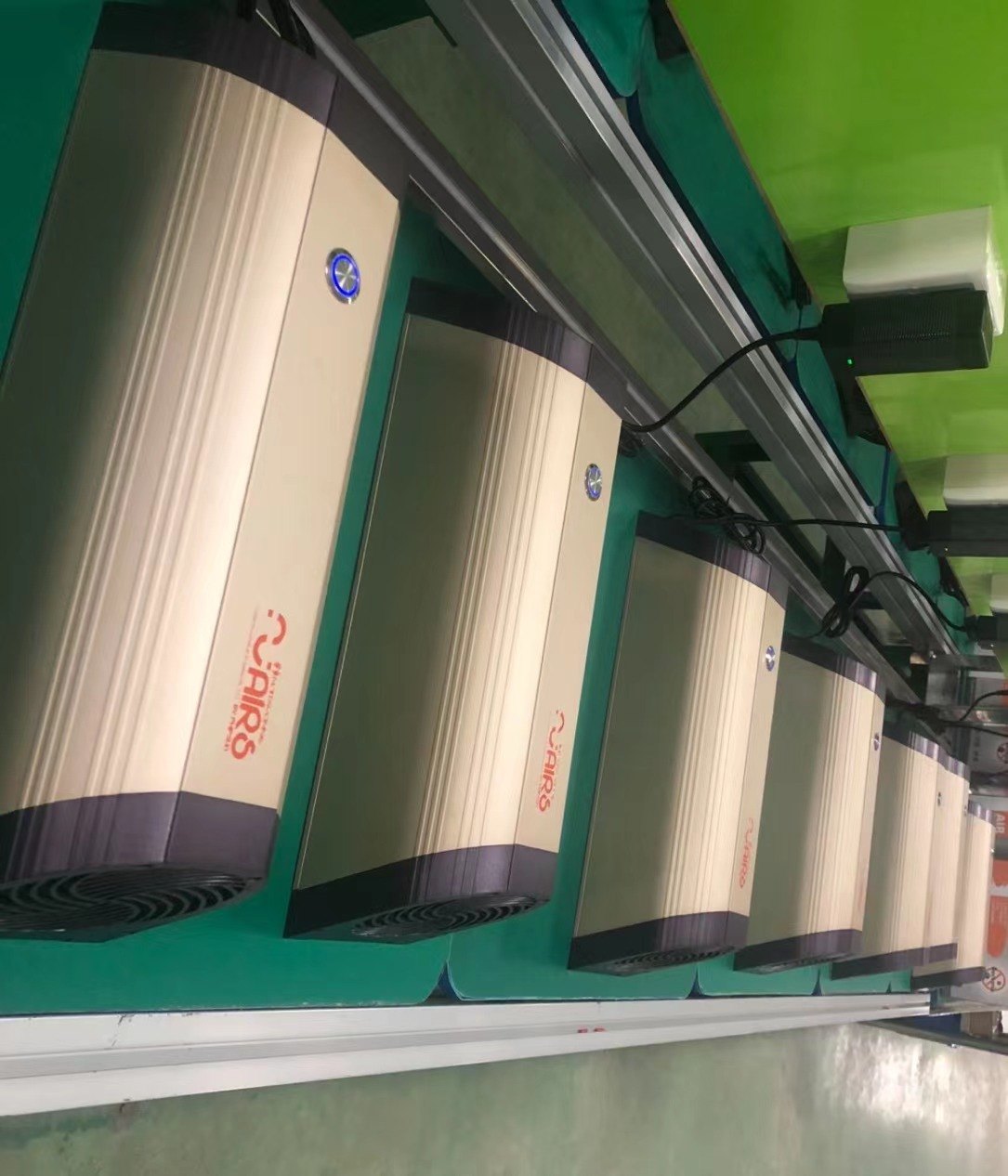 Installed Nuairs mounted systems