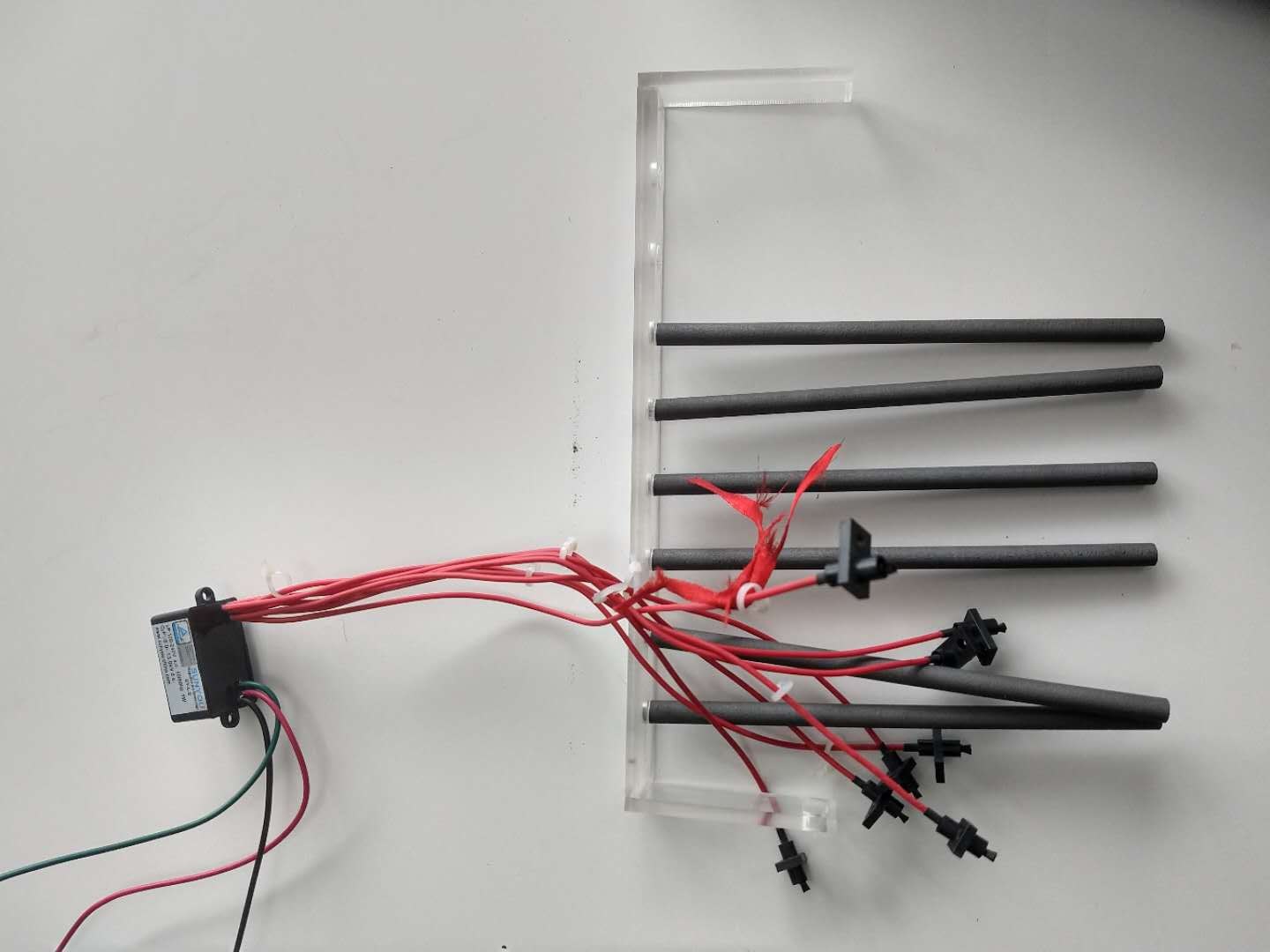 Prototype wiring and internal design