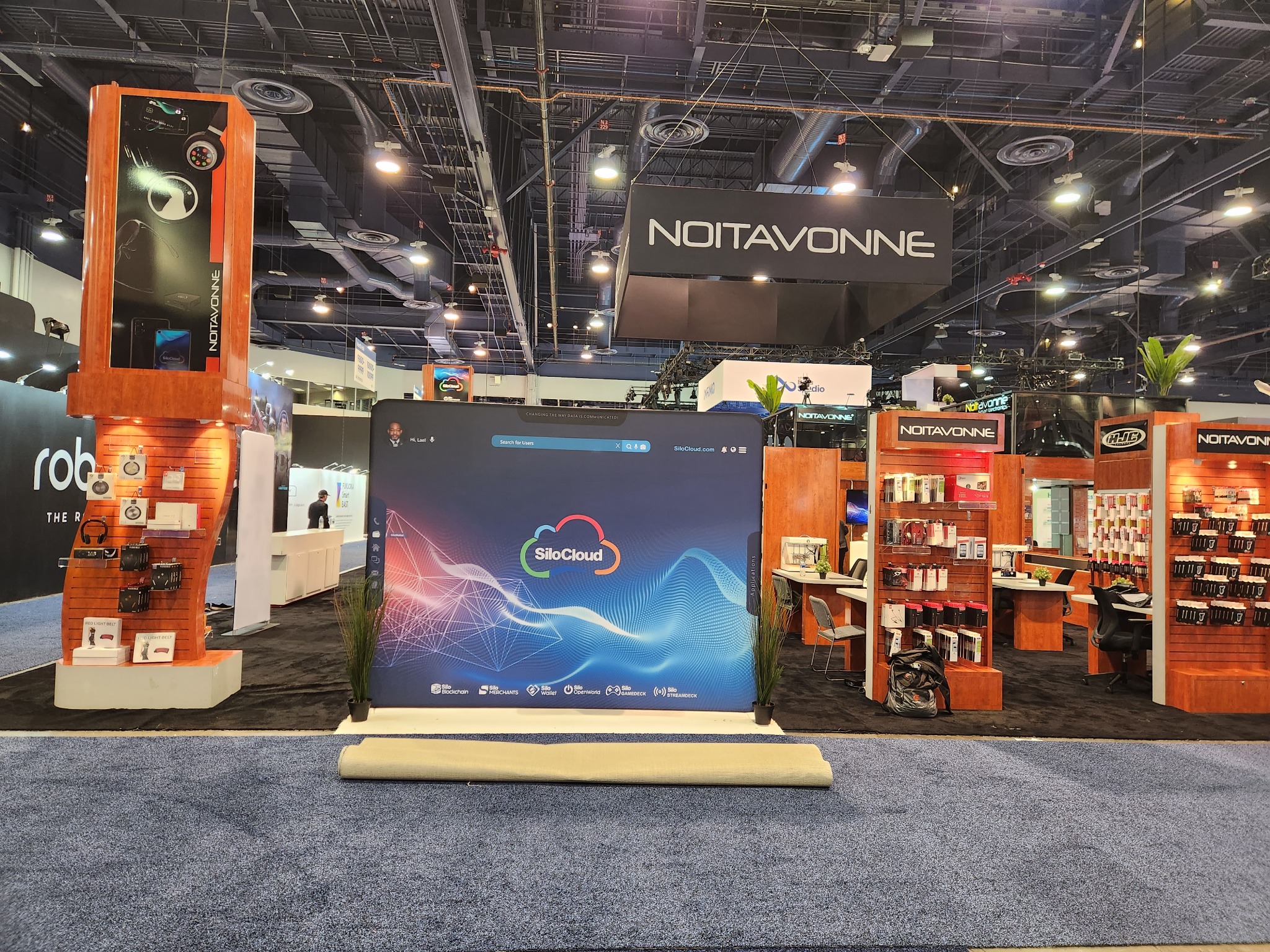 SiloCloud platform display